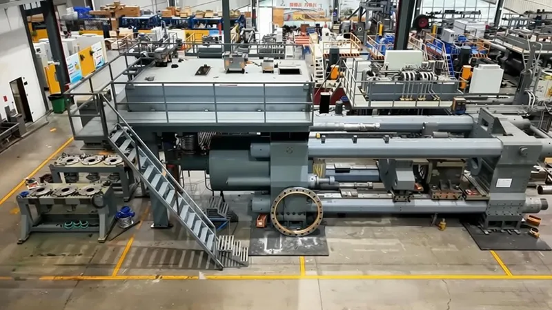 Prensa de Extrusión de Aluminio de Carrera Corta 5000T