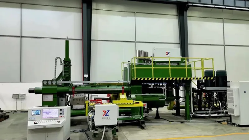 Prensa de Extrusión de Aluminio 1800T